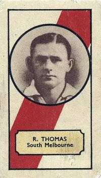 1932 Clarke-Ellis Confectionary VFL Footballers #NNO Reg Thomas Front